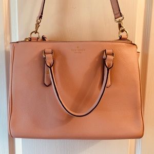 Kate Spade Pink Mulberry Street Large Satchel Bag